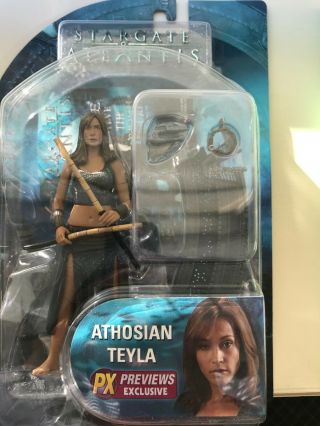 Athosian Teyla Stargate Atlantis Action Figure Rare Collectible