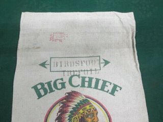 Big Chief Corn Belt Quality Seeds Keokuk Iowa Indian Chief Old Seed Sack 2