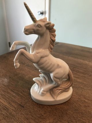 Vintage Rosenthal Netter Inc Porcelain Unicorn Figurine