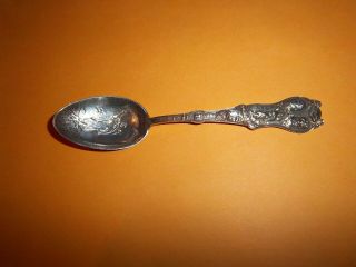 Vintage Sterling Souvenir Spoon Portland Oregon Sacajawea