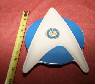 Pfaltzgraff Star Trek Uss Enterprise Ncc - 1701 - A Candy Trinket Dish Tray 10”