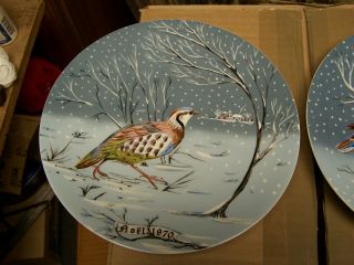 Haviland 12 Days Of Christmas Plates Complete Set In Boxes