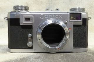 Vintage Contax Iia 35mm Rangefinder Camera Body