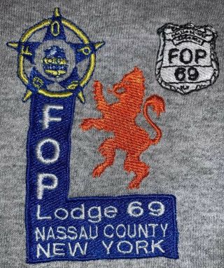 Ncpd Nassau County Police T - Shirt Nypd Fraternal Order Of Police Fop L Scpd