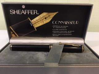 Sheaffer Connaisseur Fountain Pen - 18k Gold Nib - Made In Usa 