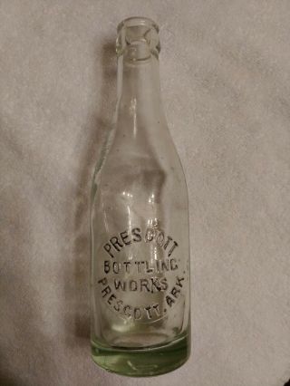 Vintage Prescott Arkansas Soda Bottle
