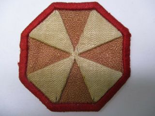 U.  S.  Army Wwii - Korean War Eighth Army Shoulder Patch Asian Made