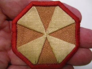 U.  S.  Army WWII - Korean War Eighth Army Shoulder Patch Asian Made 3