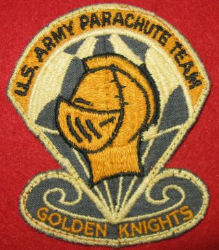 Vintage Blue Knights Army Parachute Team Patch