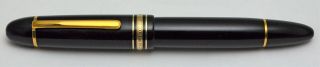 Vintage 1990 Montblanc 149 Fountain Pen With 14k Two - Toned Medium Nib.