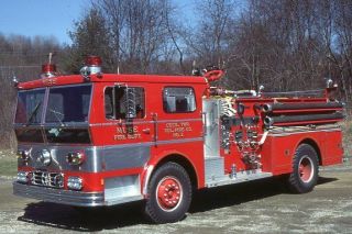 Muse Pa 1974 Ward Lafrance Pumper - Fire Apparatus Slide