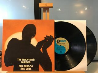 Eric Burdon And War The Black Man’s Burdon Mgm Se4710 - 2 Usa 1970 Nm/vg,