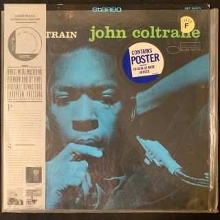 John Coltrane Blue Train Blue Note Lp Cover & Poster