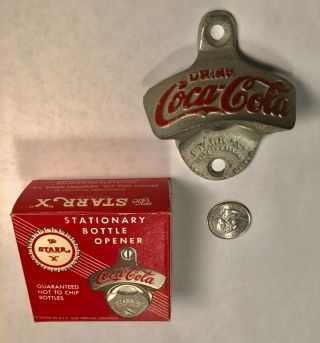 Vintage Coca - Cola Wall Mount Opener Made In Germany