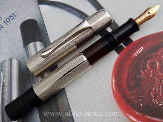 Pelikan Originals Of Their Time White Gold Limited Edition Pen 0662/1931 M Pf