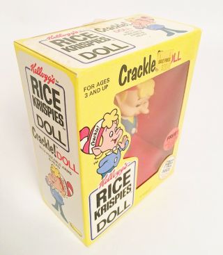 Vintage 1984 Kelloggs Rice Krispies Snap,  Crackle,  Pop Toy Dolls 3