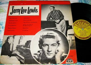 Jerry Lee Lewis - Self Titled - Sun 1st Lp Mono 1st Press 1230 1958 Vg