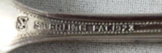SPOON TOWLE SILVERSMITHS STERLING SILVER PAT 1923 D ' ORLEANS 3