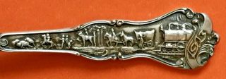 Rare 1903 Louisiana Purchase Exposition Cabildo Sterling Silver Souvenir Spoon