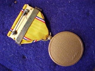 WWII US AMERICAN DEFENSE MEDAL WITH SEA CLASP 2