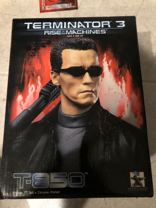 Terminator 3 T - 850 Bust 859/3000 By Gentle Giant