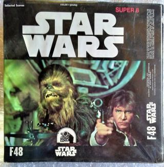 Star Wars 8 Film 8mm Reel Movie 1977 Color Sound