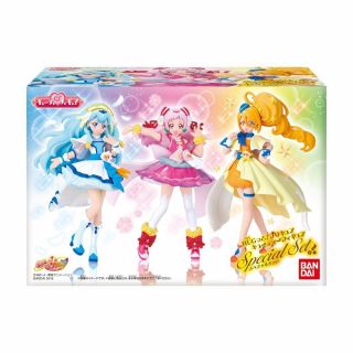 Bandai Hug Hugtto Precure Cutie Figure Special Set Candy Toy From Japan