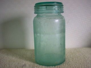 Pre.  1900 U.  S.  A.  Fruit Jar Fantastic Lid Lug Closure Patent Oct.  19.  1858 Cannin