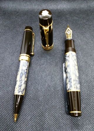 Montblanc Alexander Dumas Limited Edition Fountain Pen & Pencil (set) 3