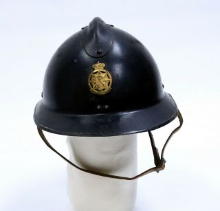 Pre - WW2 Belgium helmet M - 33 civil defence 2