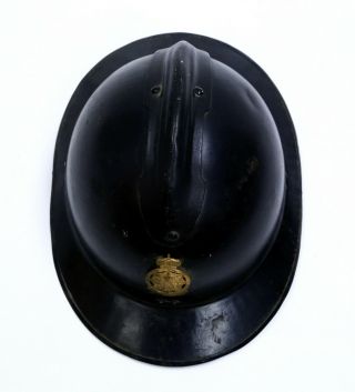 Pre - WW2 Belgium helmet M - 33 civil defence 3