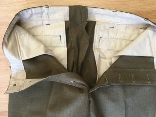WW 2 Uniform / Clothing.  Shirts,  Pants,  Tie and Hat 3
