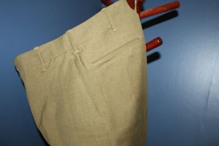 Early WW2 U.  S.  Army Wool Field Combat Trousers (Pants) 1941 dated,  VG 3