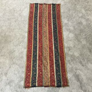 Rare And Unusual Old Kashmir Shawl Or Textile Panel