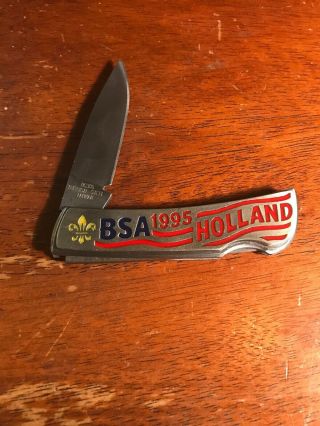 Special Thanks Knife 1995 WORLD JAMBOREE Boy Scout BSA 3