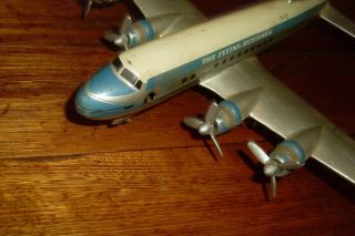 Vintage Metal/tin Plane Wind - Up Toy - Arnold - W.  Germany - Klm - The Flying Dutchman