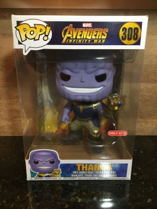Funko Pop Avengers Infinity War 10 Inch Thanos Target Exclusive