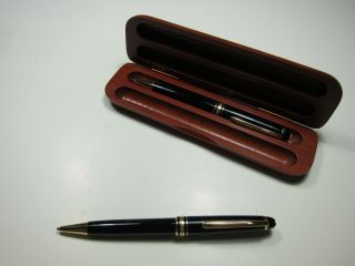 WOW MONT BLANC Meisterstuck Ballpoint Pen&Pencil set Pristine 3