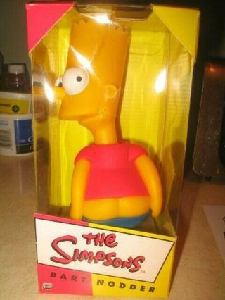 The Simpsons Bart Nodder - Car/desk Accessory - Bart Simpson Mooning Bobblehead