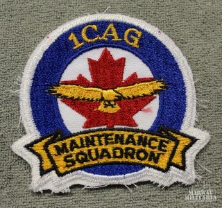 Caf Rcaf,  1 Cag Maintenance Squadron Jacket Crest/patch (19483)