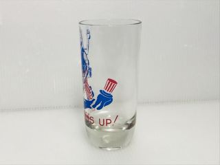 Vintage WWII Uncle Sam Spanking TOJO Drinking Glass Bottoms Up 2