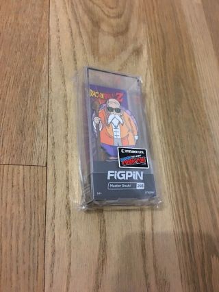NYCC 2019 EE Limited Edition Master Roshi FigPin Dragonball Z 293,  Rare DBZ 2