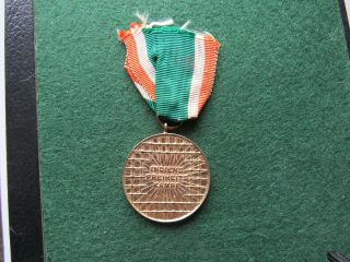 WW2 GERMAN GOLD AZAD HIND MEDAL WITH RIBBON 3