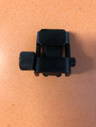 M - 1 M1 Carbine Rear Sight Marked PMC 2