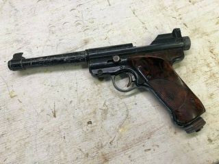 Vintage Crosman Mark I Luger Pellet Gun.  22