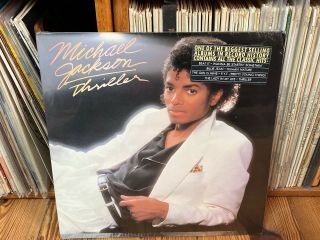 Michael Jackson Thriller Lp 1982 W/ Hype Sticker Still
