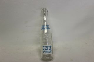Dixie Refreshments Soda Bottle 1959 2