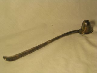 vintage candle snuffer silver - plated marked G 48 10 