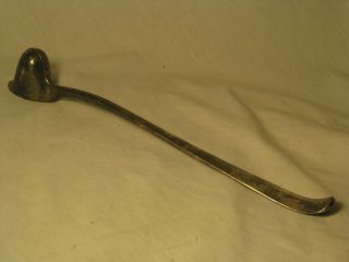 vintage candle snuffer silver - plated marked G 48 10 