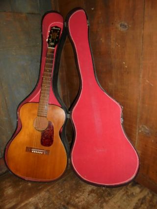Vintage Harmony H162 Acoustic In Case